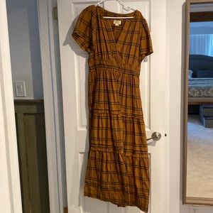 Anthropologie Somerset Dress L